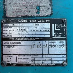 2000 KOMATSU FG45ST-7 - Image 6