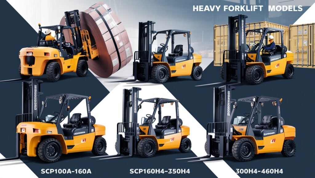 heavy-duty forklifts for industrial use